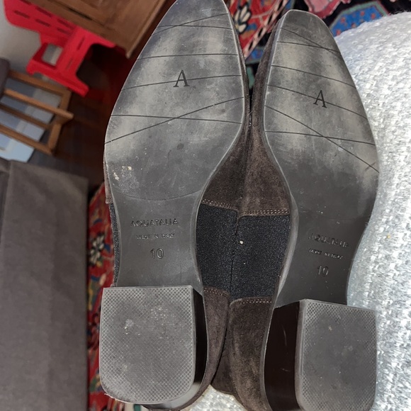 Aquatalia brown suede booties - Picture 4 of 6
